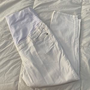 Boden white maternity jeans